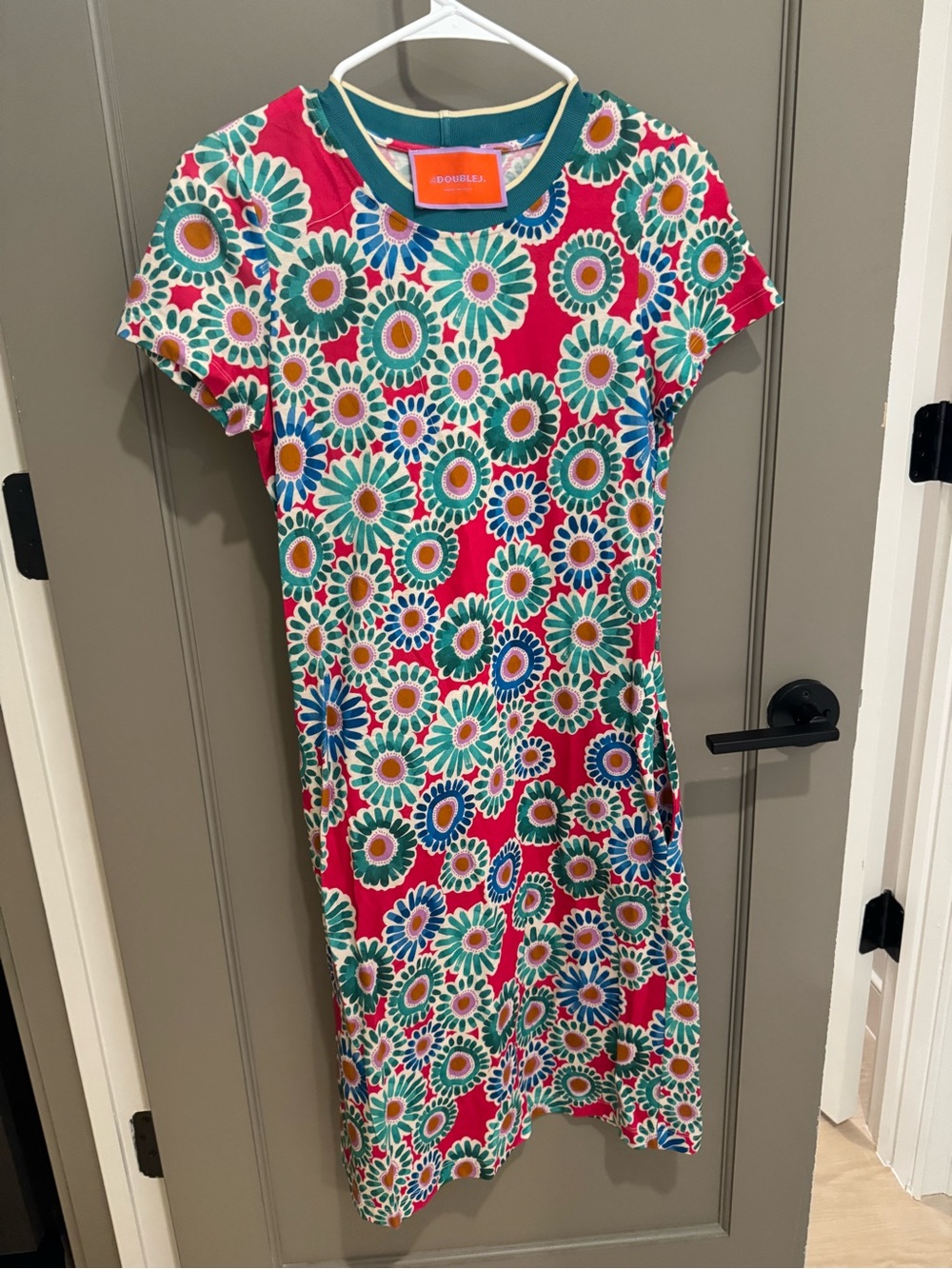 La Double J XS Women’s Floral Knit Dress